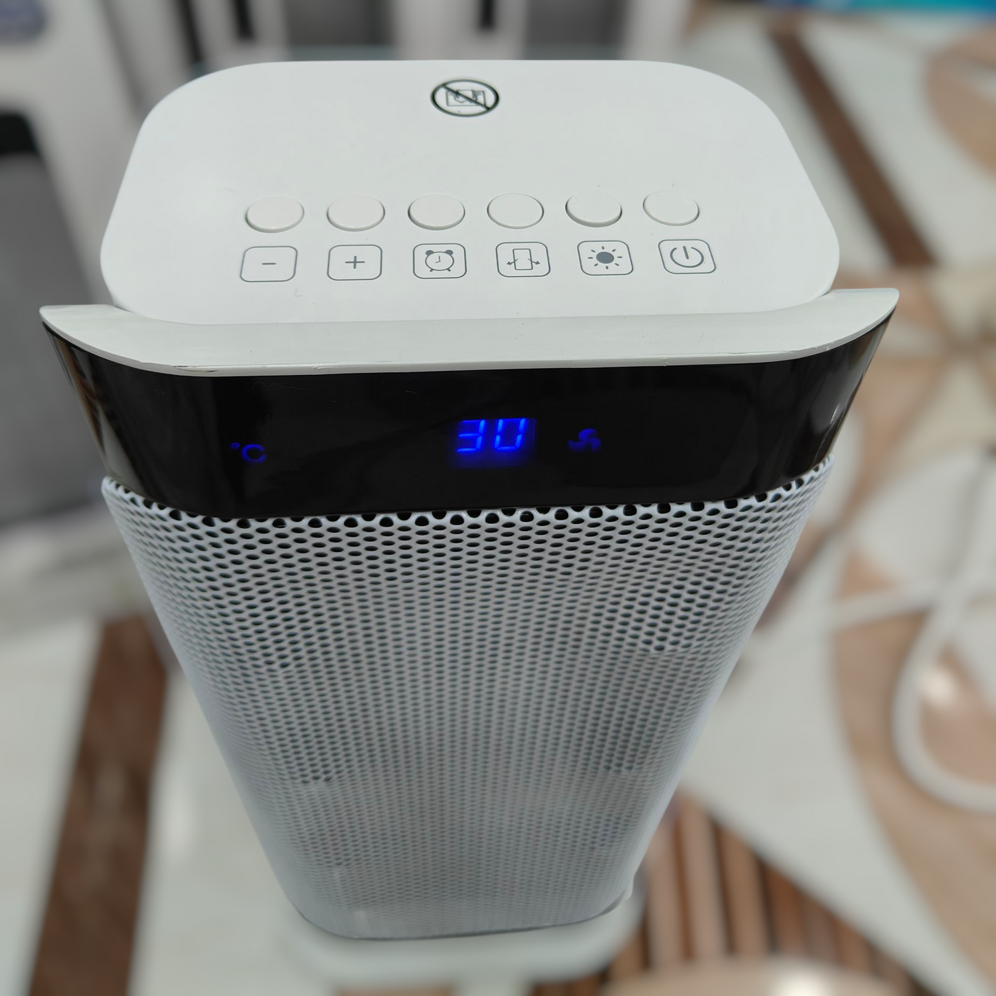 Geepas PTC ceramic digital blower heater with remote GRH 28568P