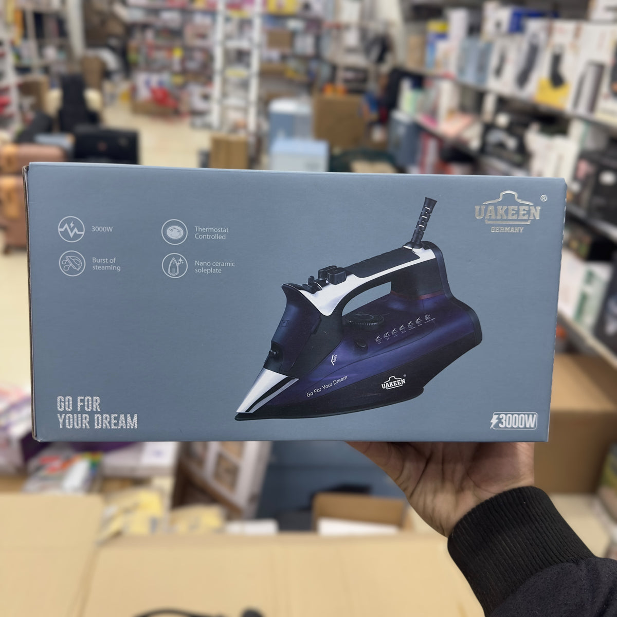 Uakeen Steam Iron ZL-813C